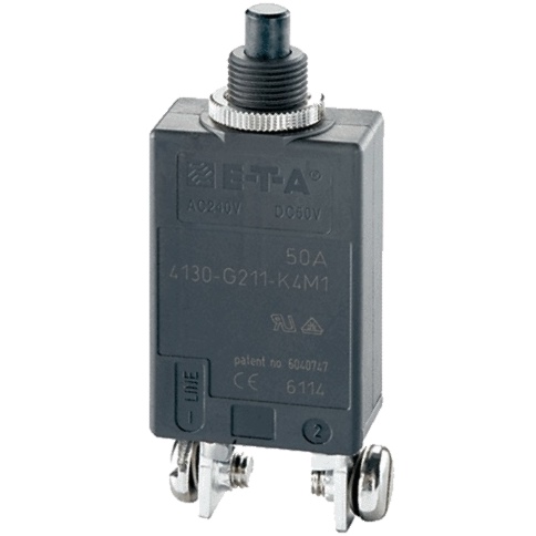 E-T-A HIGH PERFORMANCE THERMAL CIRCUIT BREAKERS - 4130 SERIES
