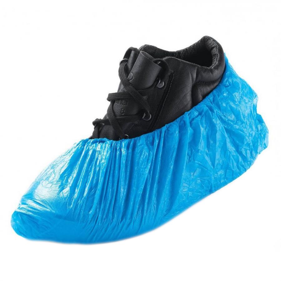 INTEGRITY BLUE POLYTHENE CLEAN ROOM OVERSHOES