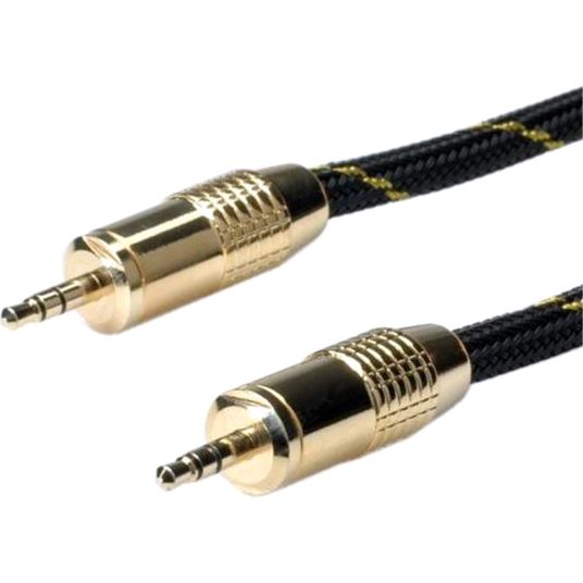 ROLINE GOLD HIGH QUALITY 3.5MM STEREO CONNECTION CABLES