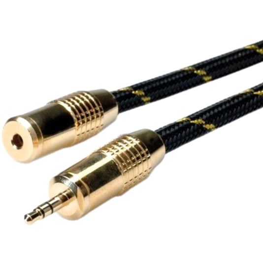 ROLINE GOLD HIGH QUALITY 3.5MM STEREO EXTENSION CABLES