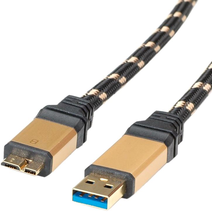 ROLINE HIGH END A TO MICRO B USB 3.0 CABLES