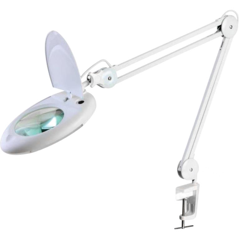 DURATOOL LED MAGNIFYING LAMP WITH ADJUSTABLE ARM & TABLE CLAMP