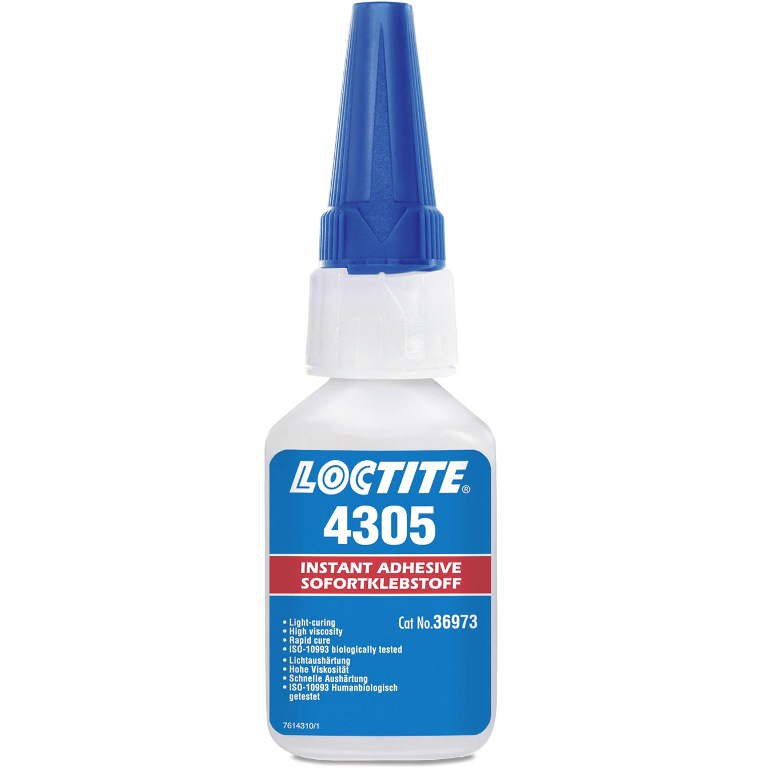 LOCTITE UV CURING CYANOACRYLATE ADHESIVE 4305 דבקים , תרסיסים וכימיקלים
