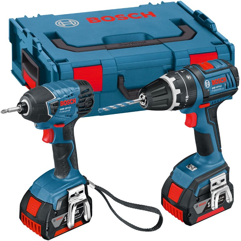 BOSCH PROFESSIONAL IMPACT DRILL & COMBI DRILL TWIN PACK כלי עבודה