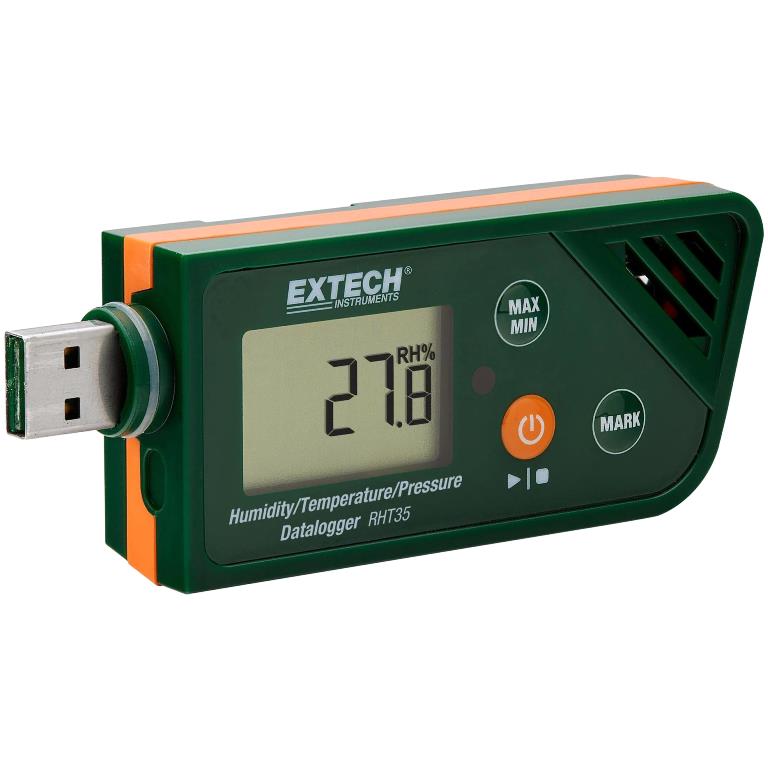 EXTECH INSTRUMENTS HUMIDITY , TEMPERATURE & PRESSURE USB DATALOGGER - RHT35