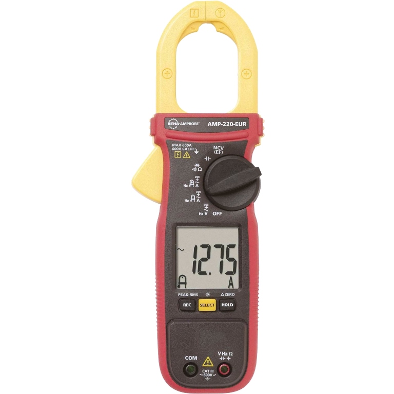 BEHA AMPROBE AMP220EUR DIGITAL CLAMP METER ציוד בדיקה ומכשירי מדידה