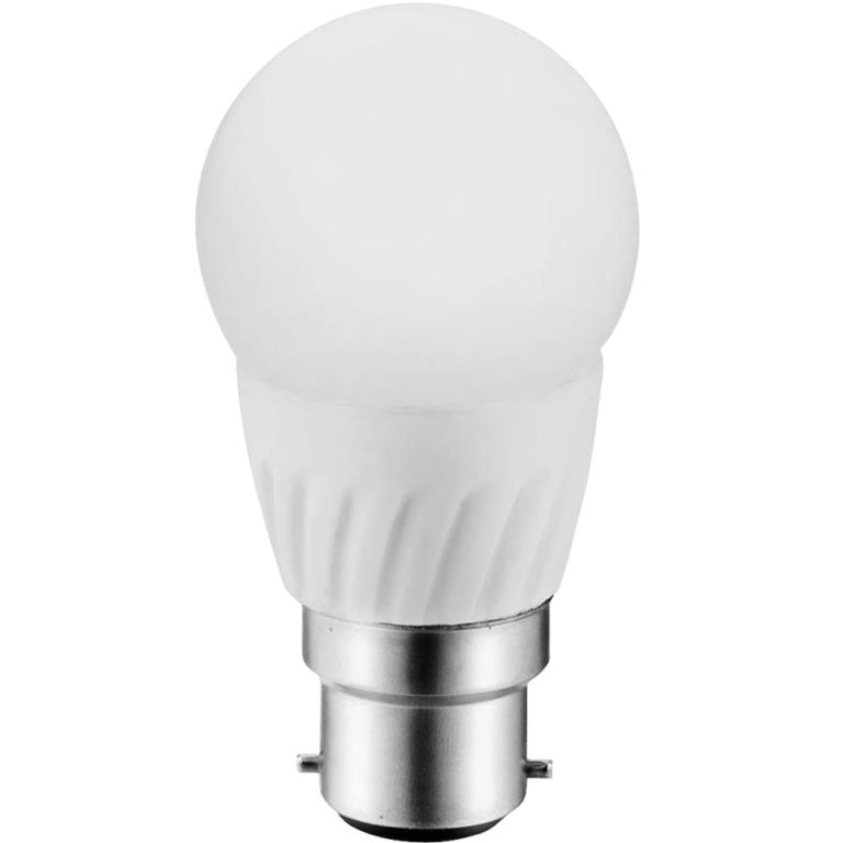 PRO-ELEC FROSTED GLOBE B22 3W LED LAMPS