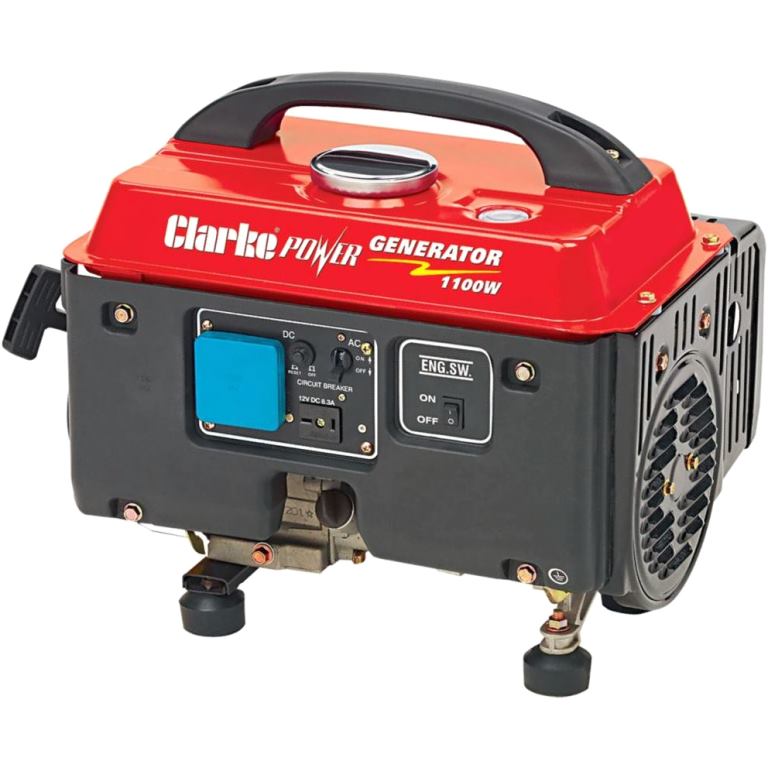 CLARKE INTERNATIONAL 1100W PETROL GENERATOR G1200 כלי עבודה נטענים