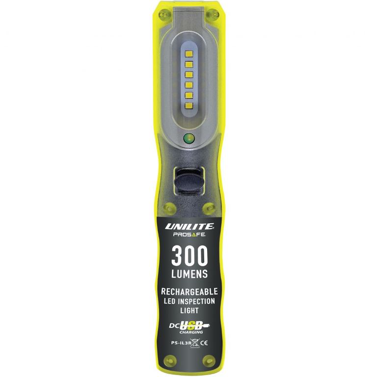 UNILITE INTERNATIONAL 250LM RECHARGEABLE INSPECTION LIGHT - PS-IL3R