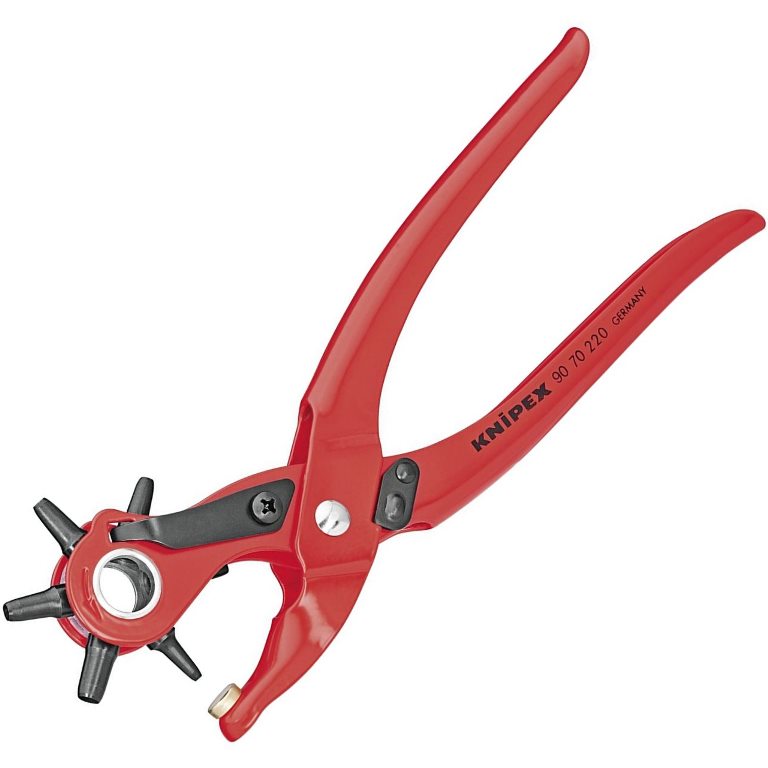 KNIPEX PROFESSIONAL REVOLVING PUNCH PLIERS - 90 70 220