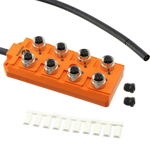ALPHA CONNECT THERMOPLASTIC M12 DISTRIBUTION BOXES קונקטורים, מחברים