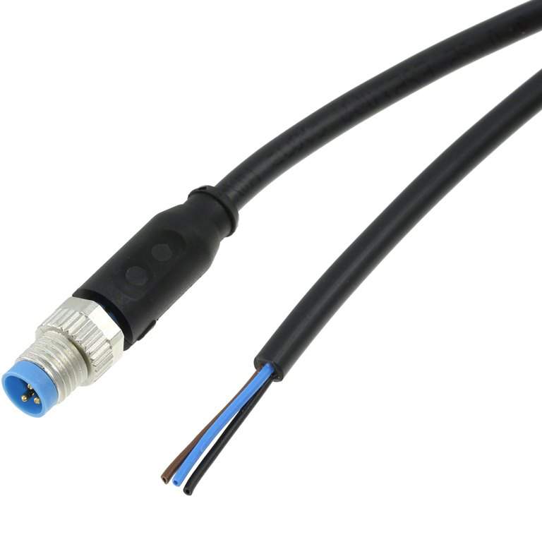 TE CONNECTIVITY M8  TO FREE END CABLE ASSEMBLIES