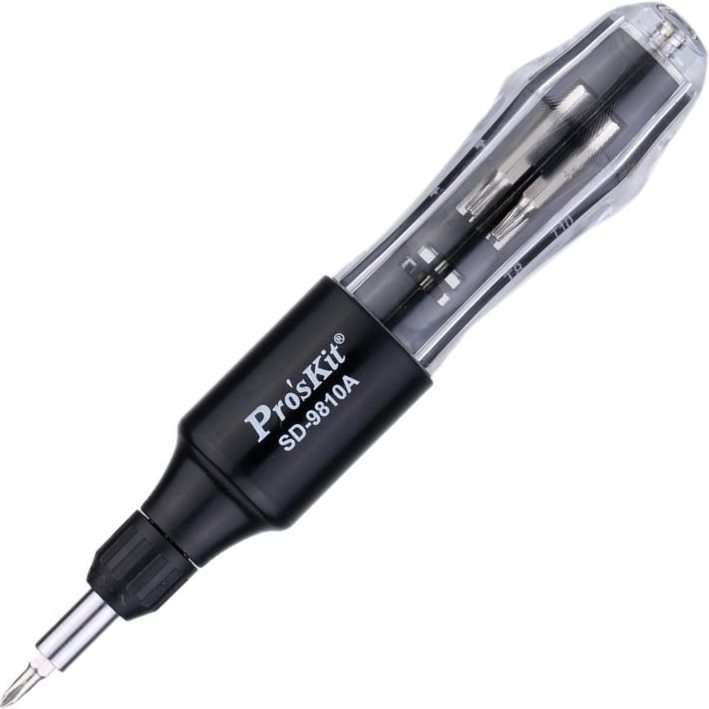 PROSKIT 10-IN-1 RATCHET PRECISION SCREWDRIVER - SD-9810A