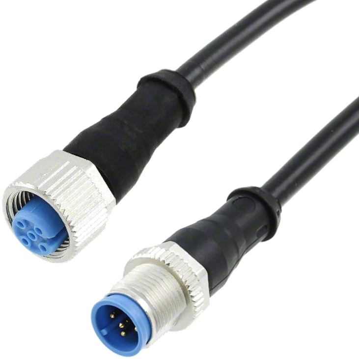 TE CONNECTIVITY M8 & M12 CABLE ASSEMBLIES קונקטורים, מחברים ומתאמים