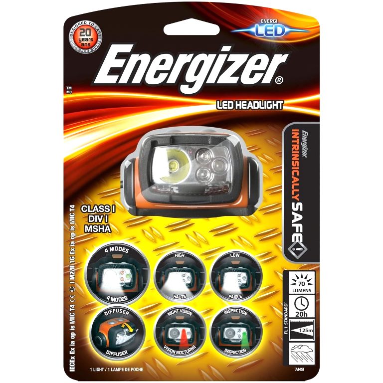 ENERGIZER 632026 ATEX LED HEAD TORCH
