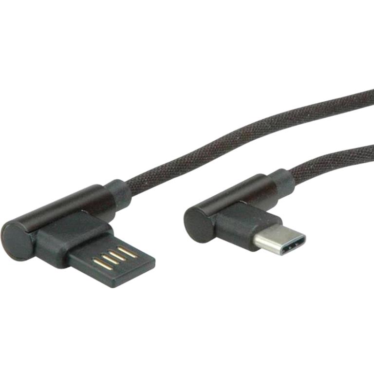 ROLINE USB TYPE A (REVERSABLE) TO USB TYPE C  R/A CABLES