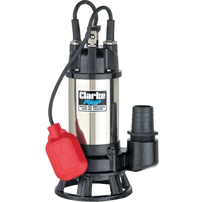 CLARKE 330W SUBMERSIBLE DIRTY WATER PUMP - HSEC650A