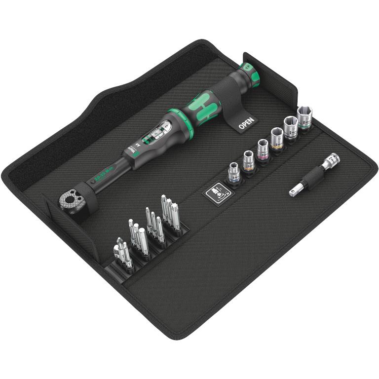 WERA TORQUE WRENCH WITH REVERSIBLE RATCHET - CLICK TORQUE A 6