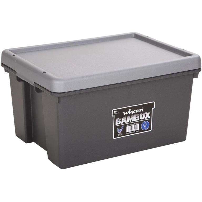 WHAM HD STORAGE BOXES WITH LIDS - BAM SERIES