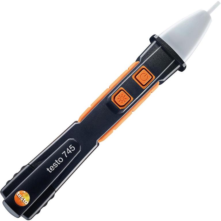 TESTO 745 NONCONTACT VOLTAGE TESTER & FLASHLIGHT ציוד בדיקה ומכשירי מדידה