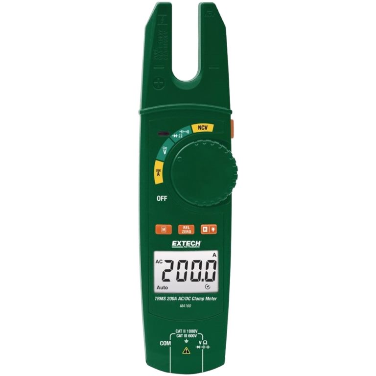 EXTECH INSTRUMENTS MA160 TRUE RMS OPEN JAW CLAMP METER