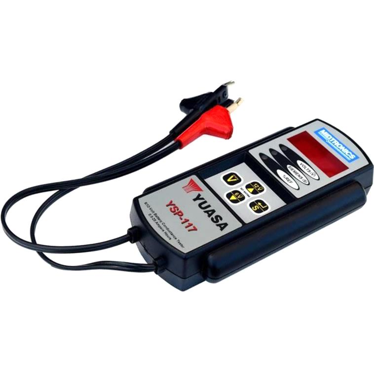 YUASA PROFESSIONAL SLA BATTERY TESTER YSP117 סוללות, מצברים ומטענים