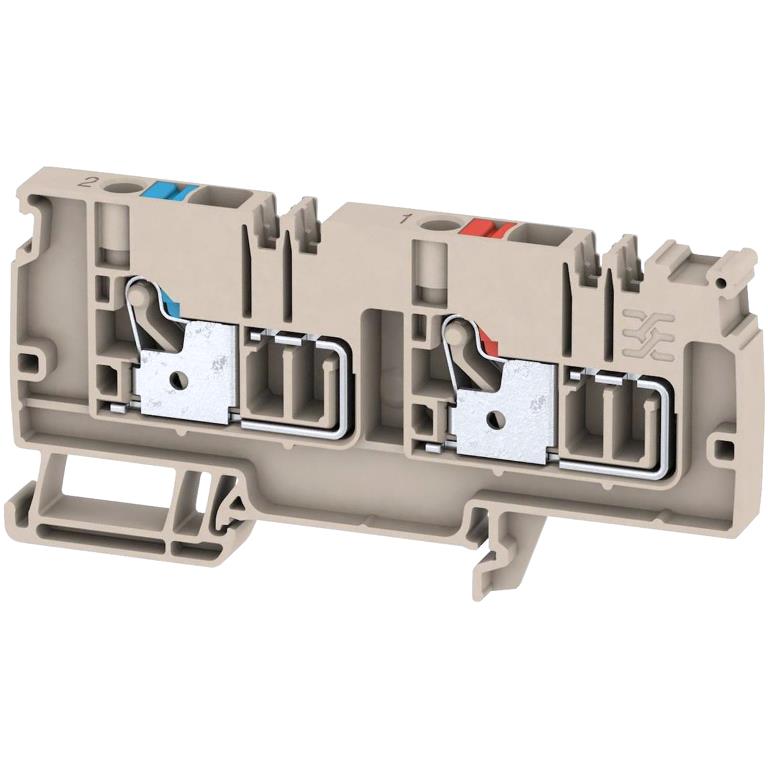 WEIDMULLER KLIPPON A SERIES DIN RAIL MOUNT TERMINAL BLOCK קונקטורים, מחברים ומתאמים