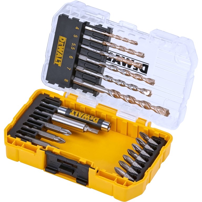 DEWALT 19PCS EXTREME MASONRY DRILL & SCREWDRIVER BIT SET DT70712QZ