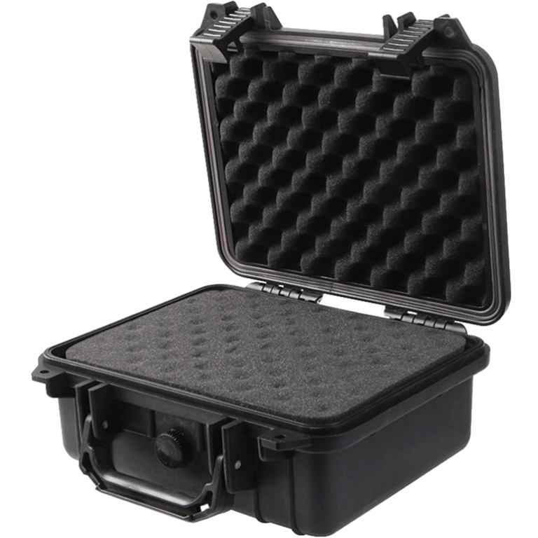 DURATOOL BLACK WATER RESISTANT CASES WITH FOAM INSERTS