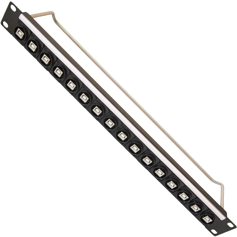 CLIFF ELECTRONIC COMPONENTS FEED THROUGH 1U PATCH PANELS