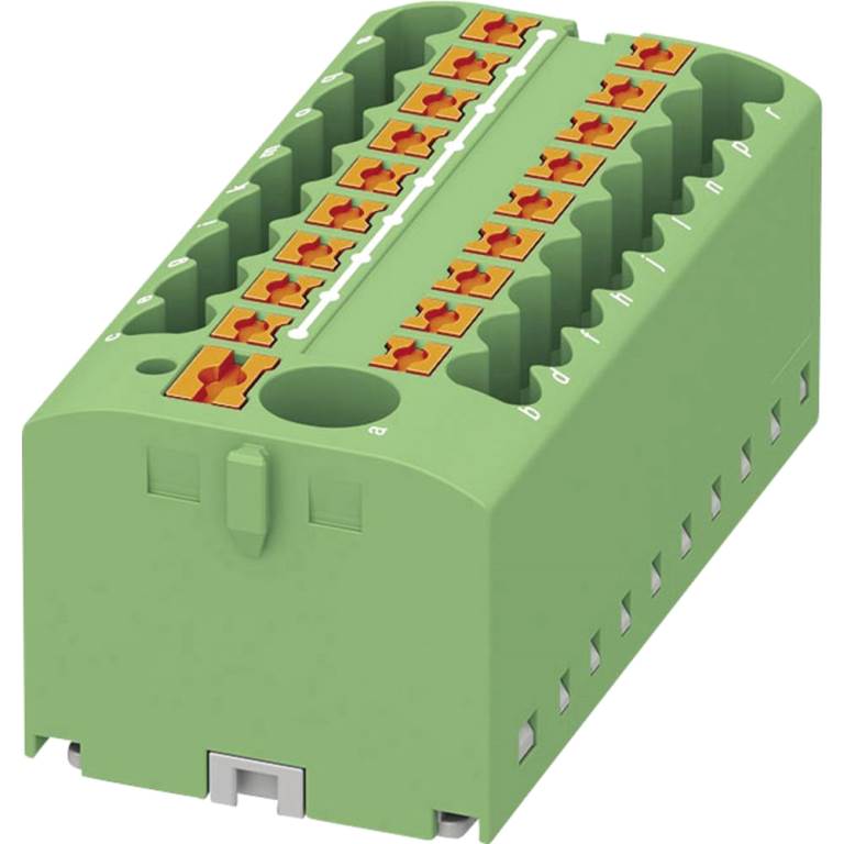 PHOENIX CONTACT PTFIX DISTRIBUTION BLOCK SYSTEM WITH PUSH IN CONNECTION