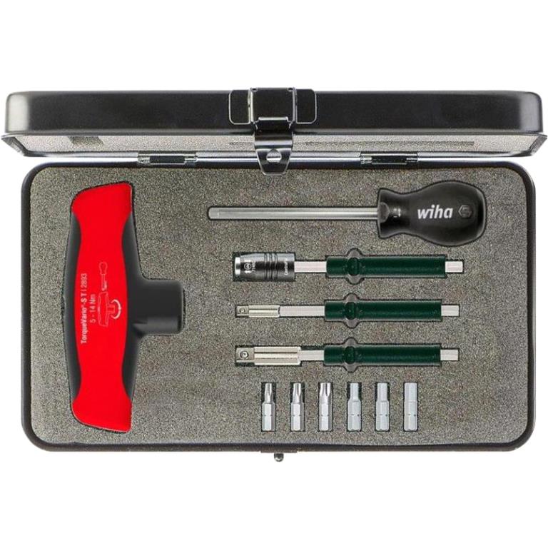 WIHA ADJUSTABLE TORQUE SCREWDRIVER WITH T HANDLE 29234 כלי עבודה ידניים