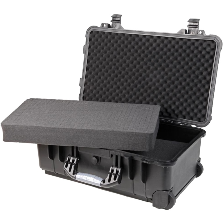 DURATOOL BLACK WATER RESISTANT CASES WITH FOAM INSERTS