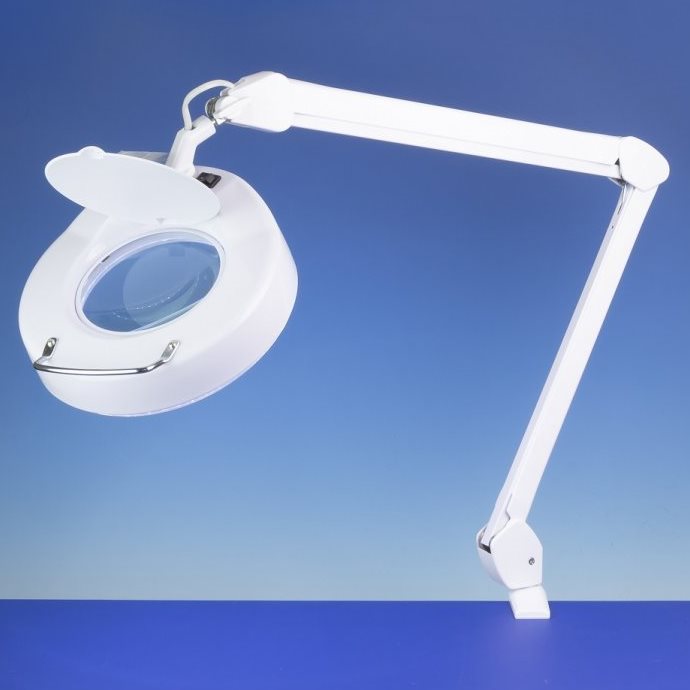 LIGHTCRAFT CLASSIC ROUND MAGNIFIER LAMP - LC8074