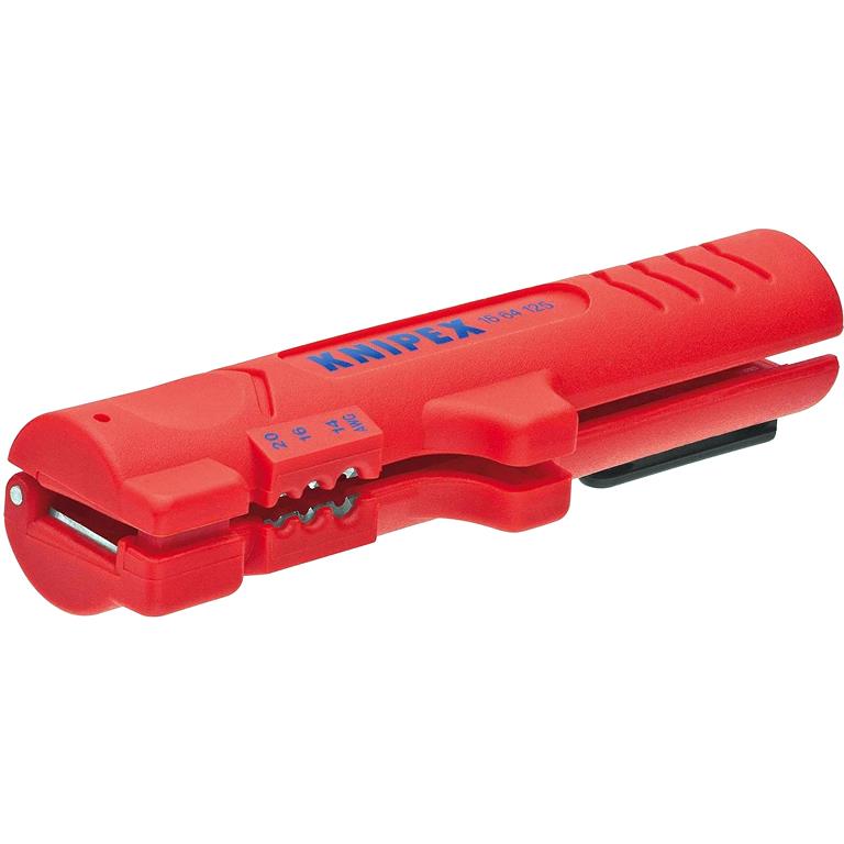 KNIPEX STRIPPING TOOL FOR FLAT AND ROUND CABLES - 16 64 125 SB