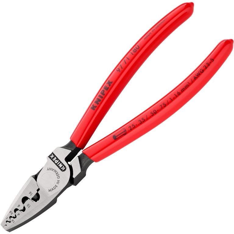 KNIPEX CRIMPING PLIER FOR END SLEEVES כלי עבודה ידניים