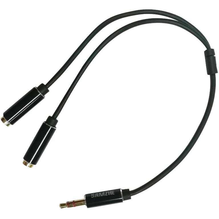 PRO-SIGNAL 3.5MM STEREO PLUG - 3.5MM 4P X2 CABLE ASSEMBLY