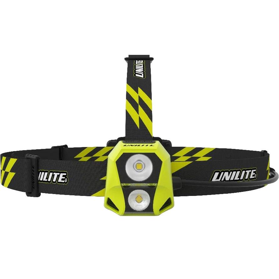 UNILITE USB RECHARGEABLE HEAD TORCH - HL-6R