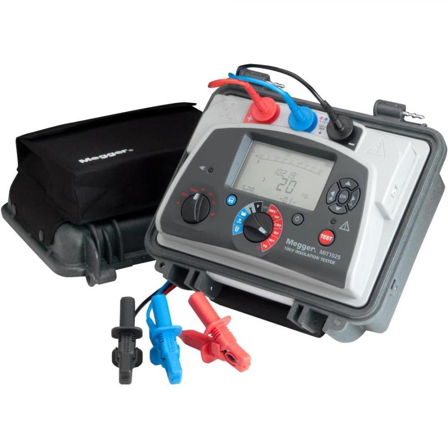 MEGGER 10KV DIGITAL INSULATION & RESISTANCE TESTER MIT1025 ציוד בדיקה