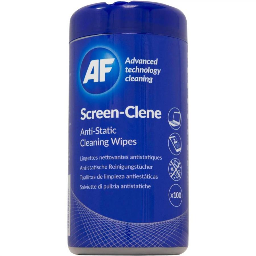 AF INTERNATIONAL SCREEN CLEANING WIPES - SCR100T
