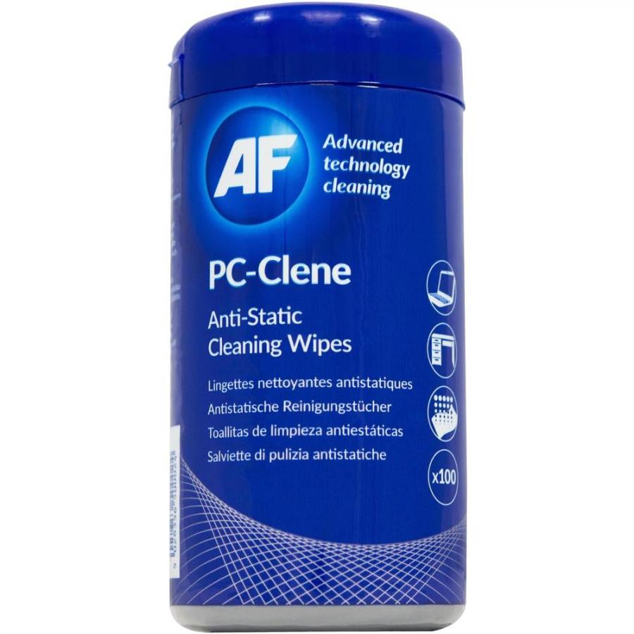 AF INTERNATIONAL PC CLEANING WIPES - PCC100