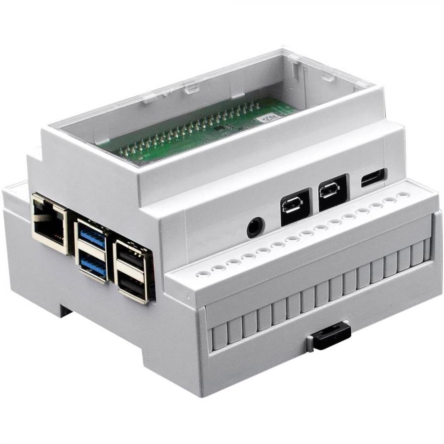 MULTICOMP PRO DIN RAIL MOUNT ENCLOSURES FOR THE RASPBEERY PI 4