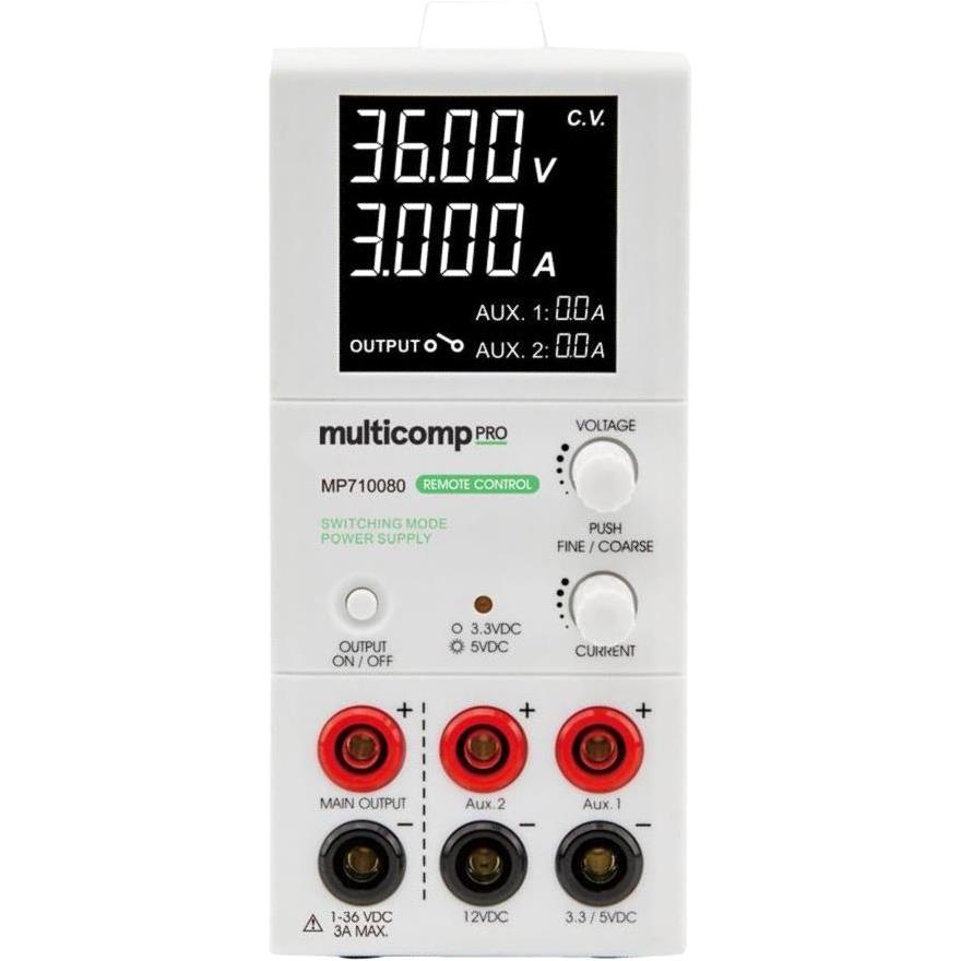 MULTICOMP PRO PROGRAMMABLE SWITCHING MODE POWER SUPPLY - MP710080