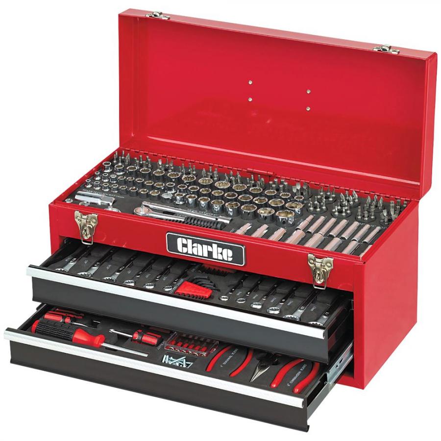 CLARKE TOOL CHEST INCLUDING 235 TOOLS - CHT641