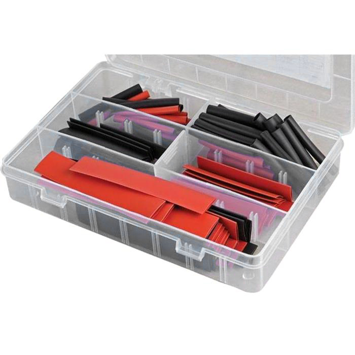 PRO POWER 21 BLACK / RED HEAT SHRINK TUBING KIT כבלים ואביזרים לכבלים