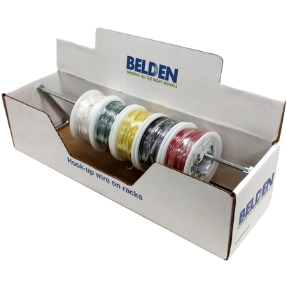 BELDEN HOOK UP WIRE KIT WITH DISPENSER RACK - 9531 מוצרי פיתוח לאלקטרוניקה