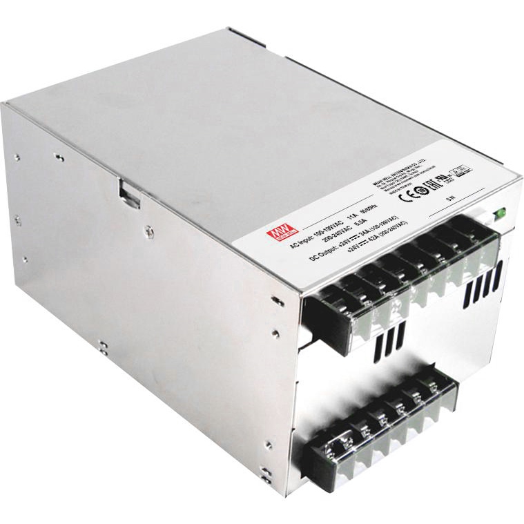 MEAN WELL ENCLOSED INDUSTRIAL POWER SUPPLIES - PSPA-1000 SERIES
