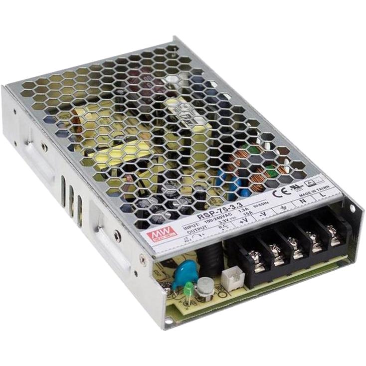 MEAN WELL ENCLOSED INDUSTRIAL POWER SUPPLIES - RSP SERIES
