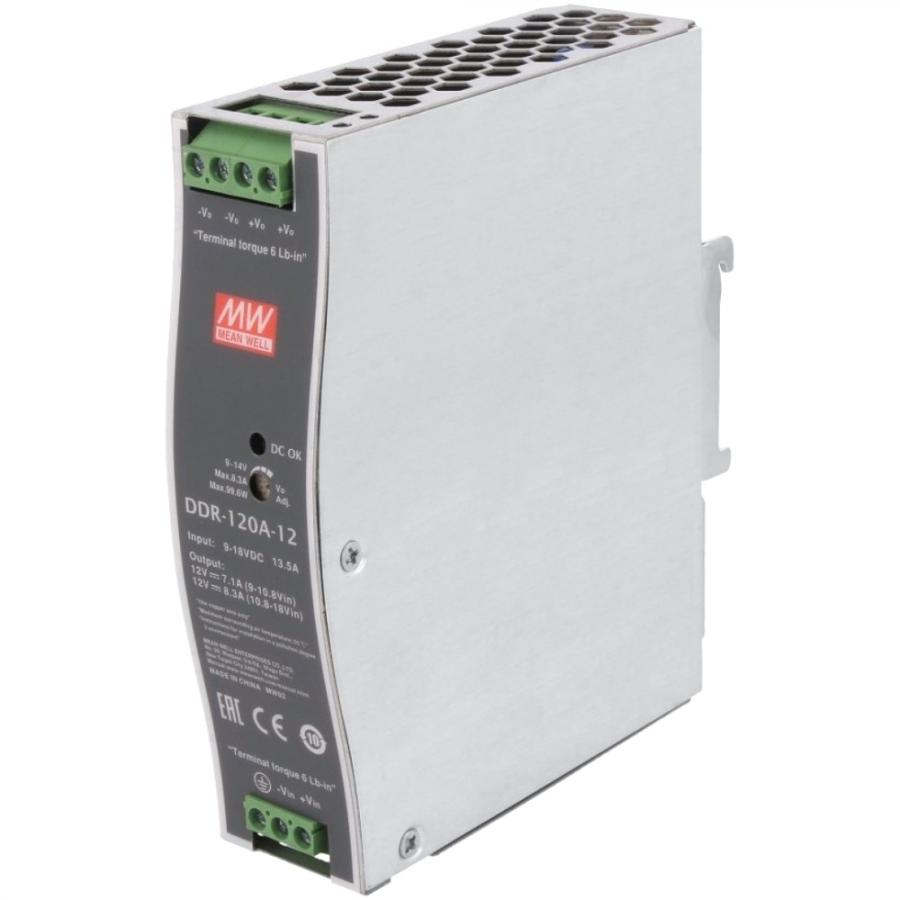 MEAN WELL DIN RAIL TYPE DC TO DC CONVERTERS - DDR-120 SERIES