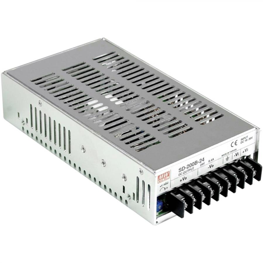 MEAN WELL ENCLOSED FRAME DC TO DC CONVERTERS - SD-200 SERIES